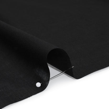Cotton Voile Lining - Black - Famous Australian Designer Deadstock