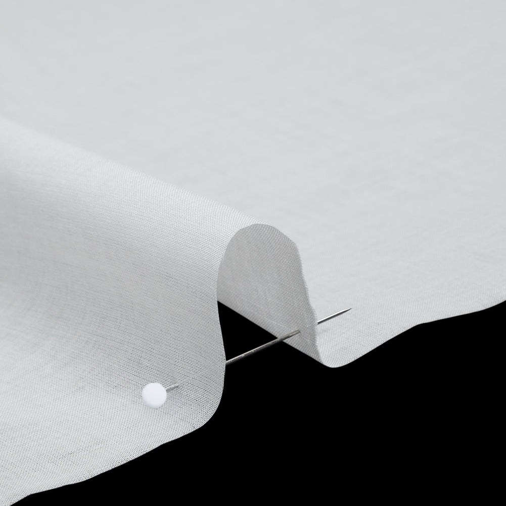 Cotton Voile Lining - Pearl - Famous Australian Designer Deadstock