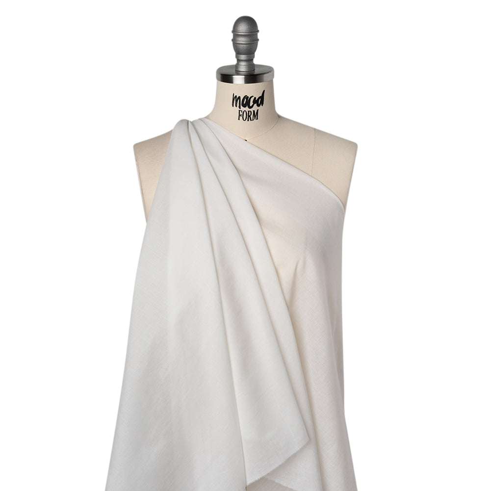 Cotton Voile Lining - Pearl - Famous Australian Designer Deadstock
