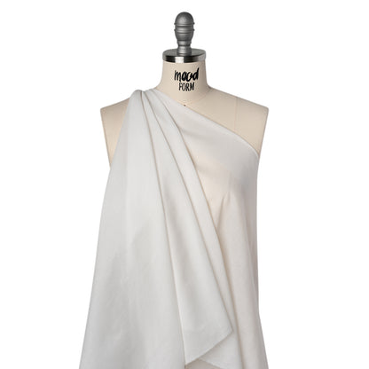 Cotton Voile Lining - Pearl - Famous Australian Designer Deadstock