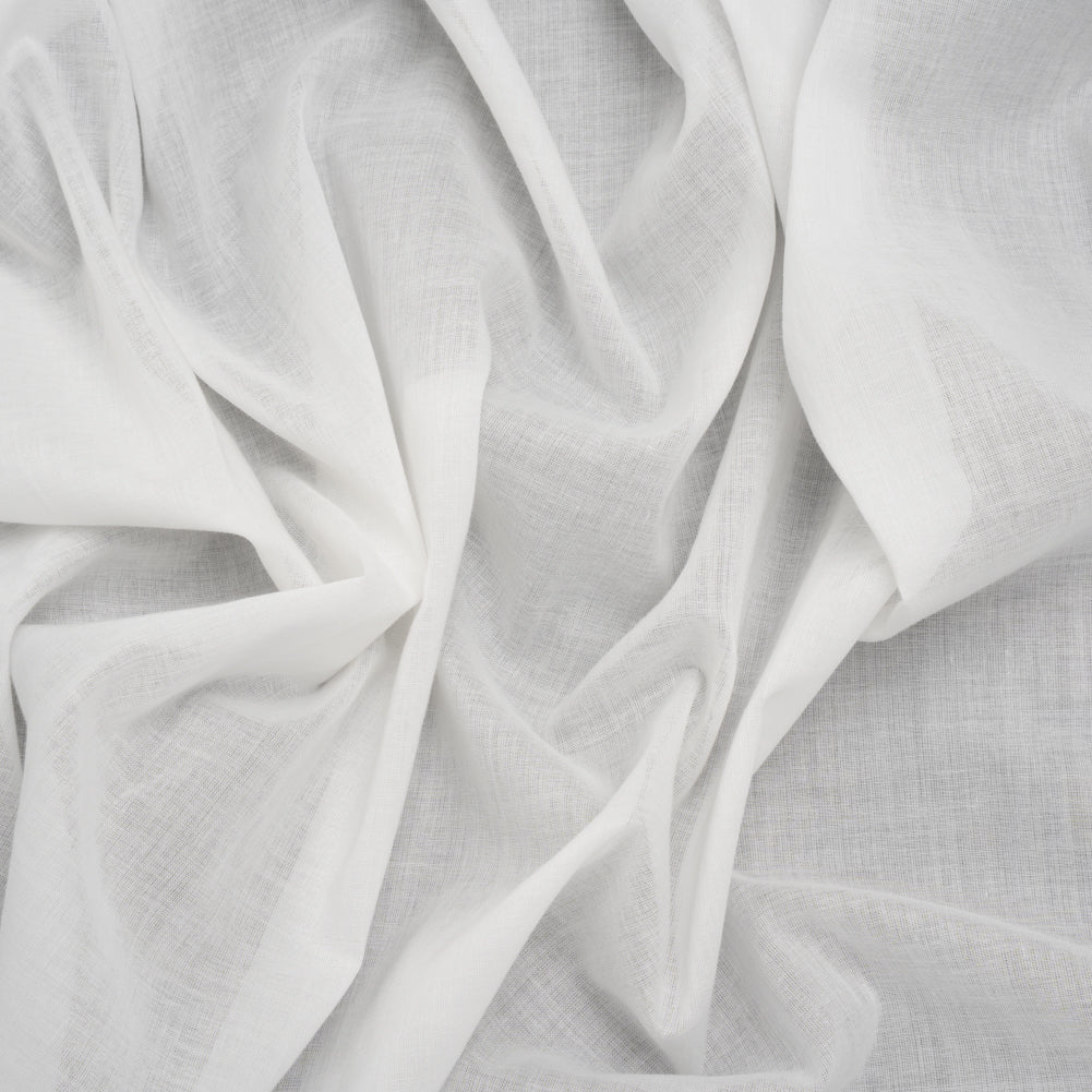 Cotton Voile Lining - Pearl - Famous Australian Designer Deadstock