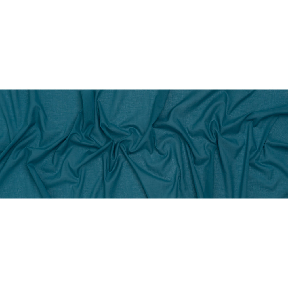 Cotton Voile Lining - Teal - Famous Australian Designer Deadstock