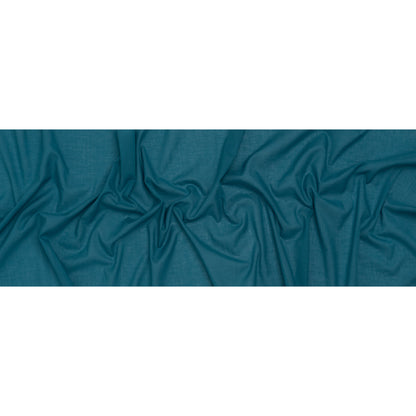 Cotton Voile Lining - Teal - Famous Australian Designer Deadstock