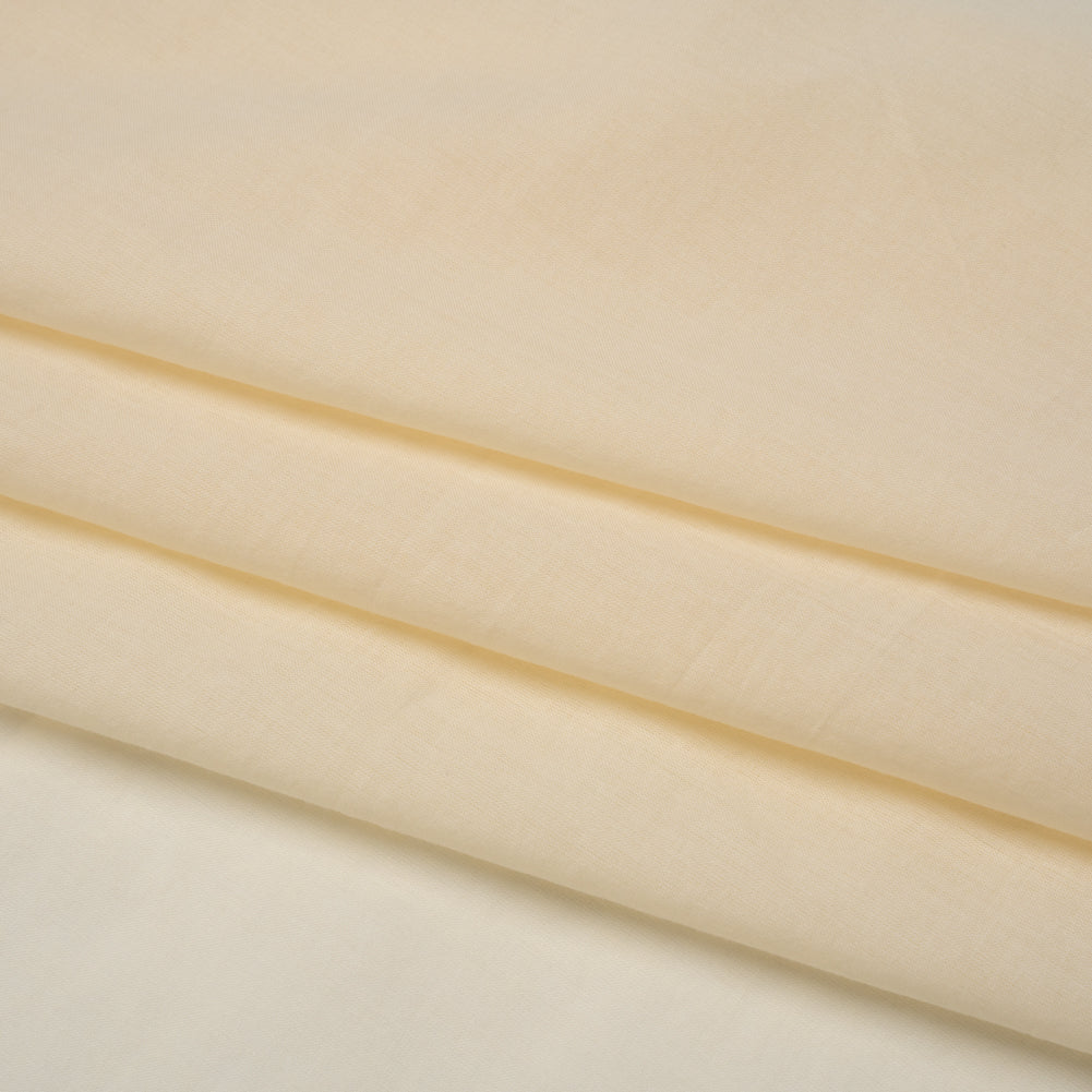 Cotton Voile Lining - Ecru - Famous Australian Designer Deadstock