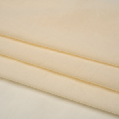 Cotton Voile Lining - Ecru - Famous Australian Designer Deadstock