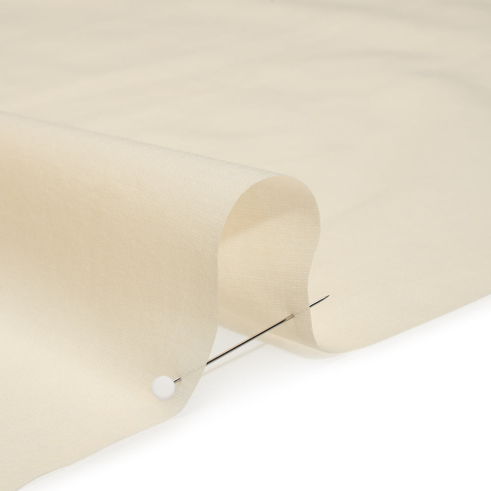 Cotton Voile Lining - Ecru - Famous Australian Designer Deadstock