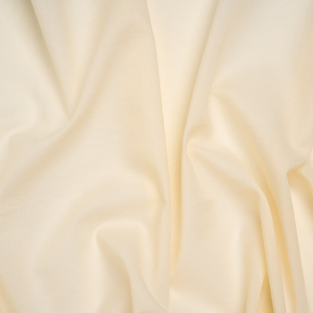 Cotton Voile Lining - Ecru - Famous Australian Designer Deadstock