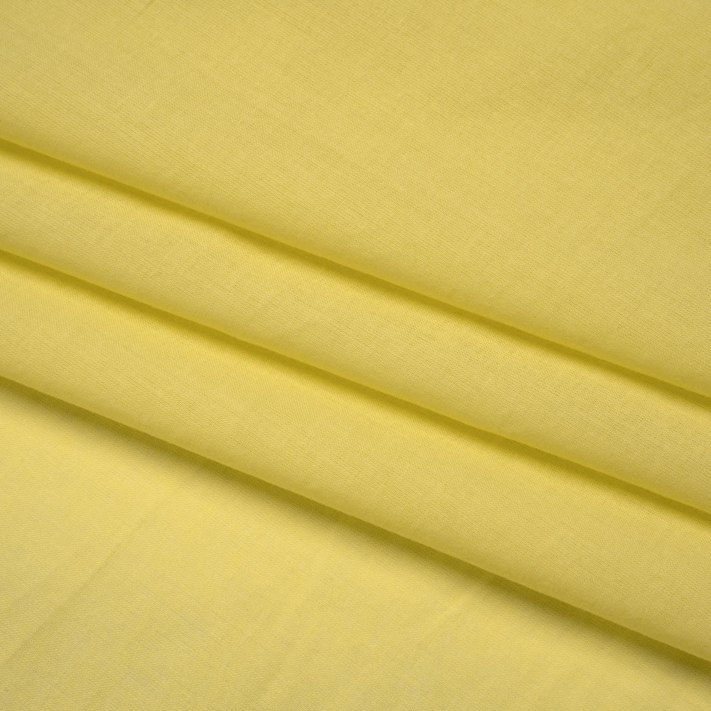 Cotton Voile Lining - Bright Lemon - Famous Australian Designer Deadstock