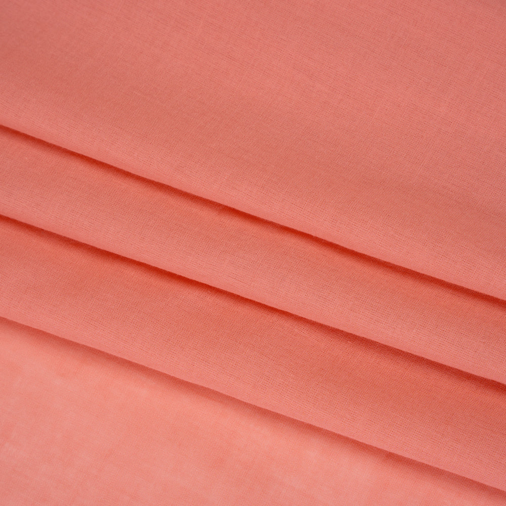 Cotton Voile Lining - Georgia Peach - Famous Australian Designer Deadstock