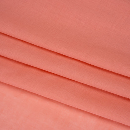Cotton Voile Lining - Georgia Peach - Famous Australian Designer Deadstock
