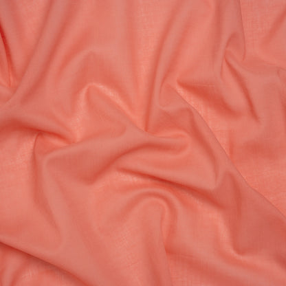 Cotton Voile Lining - Georgia Peach - Famous Australian Designer Deadstock
