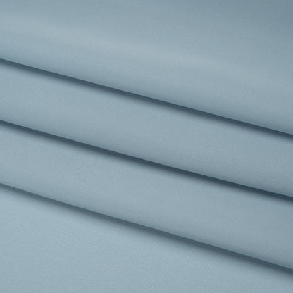 Polyester Crepe de Chine - Sky Blue - Famous Australian Designer Deadstock