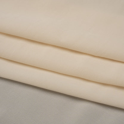 Viscose Crepe de Chine - Buff - Famous Australian Designer Deadstock