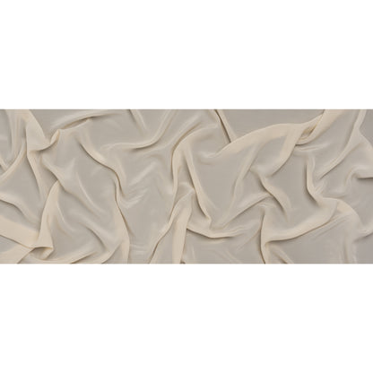 Viscose Crepe de Chine - Buff - Famous Australian Designer Deadstock