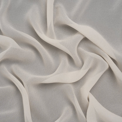 Viscose Georgette - Cream - Famous Australian Designer Deadstock