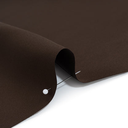 Polyester Satin - Brown - Designer Deadstock