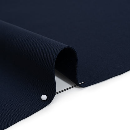 Stretch Polyester Scuba Knit - Midnight Blue - Designer Deadstock