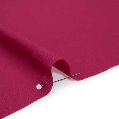 Polyester Chiffon - Magenta - Designer Deadstock