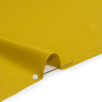 Stretch Polyester Charmeuse - Citron Yellow - Designer Deadstock