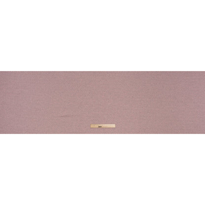 Stretch Polyester Double Knit - Mauve and Ivory Herringbone - Designer Deadstock