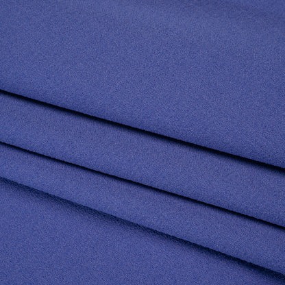 Stretch Polyester Crepe - Periwinkle Blue - Designer Deadstock