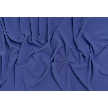 Stretch Polyester Crepe - Periwinkle Blue - Designer Deadstock