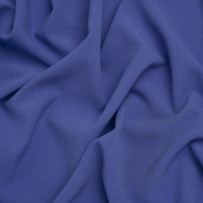 Stretch Polyester Crepe - Periwinkle Blue - Designer Deadstock