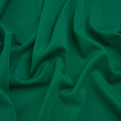 Stretch Polyester Scuba Knit - Grass Green - Designer Deadstock