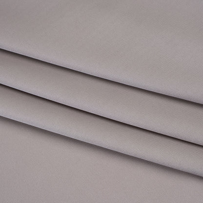 Stretch Polyester Charmeuse - Cloud Gray - Designer Deadstock