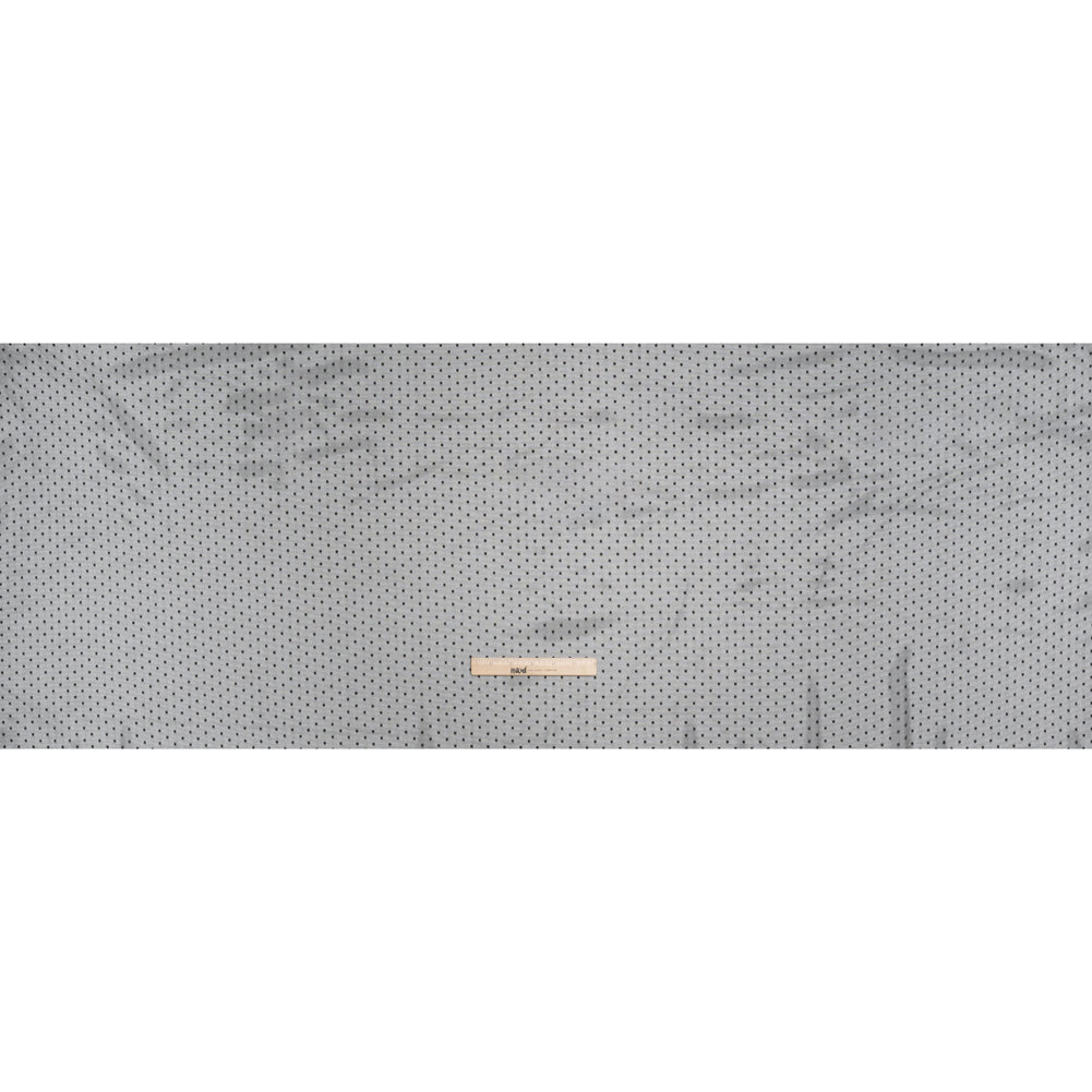 Point D'Esprit Tulle - Black - Designer Deadstock