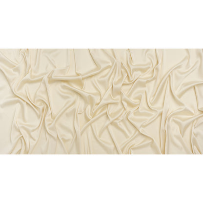 Stretch Polyester Charmeuse - White Cap Gray - Designer Deadstock