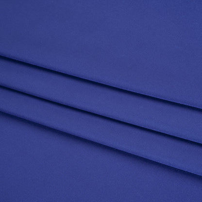 Stretch Polyester Charmeuse - Blue - Designer Deadstock