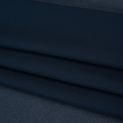 Polyester Chiffon - Navy Blue - Designer Deadstock Folded