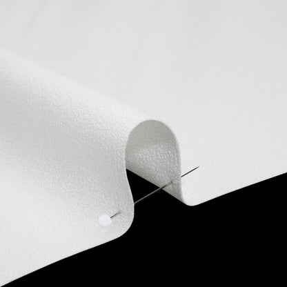 Stretch Polyester Crepe - Off White - Designer Deadstock