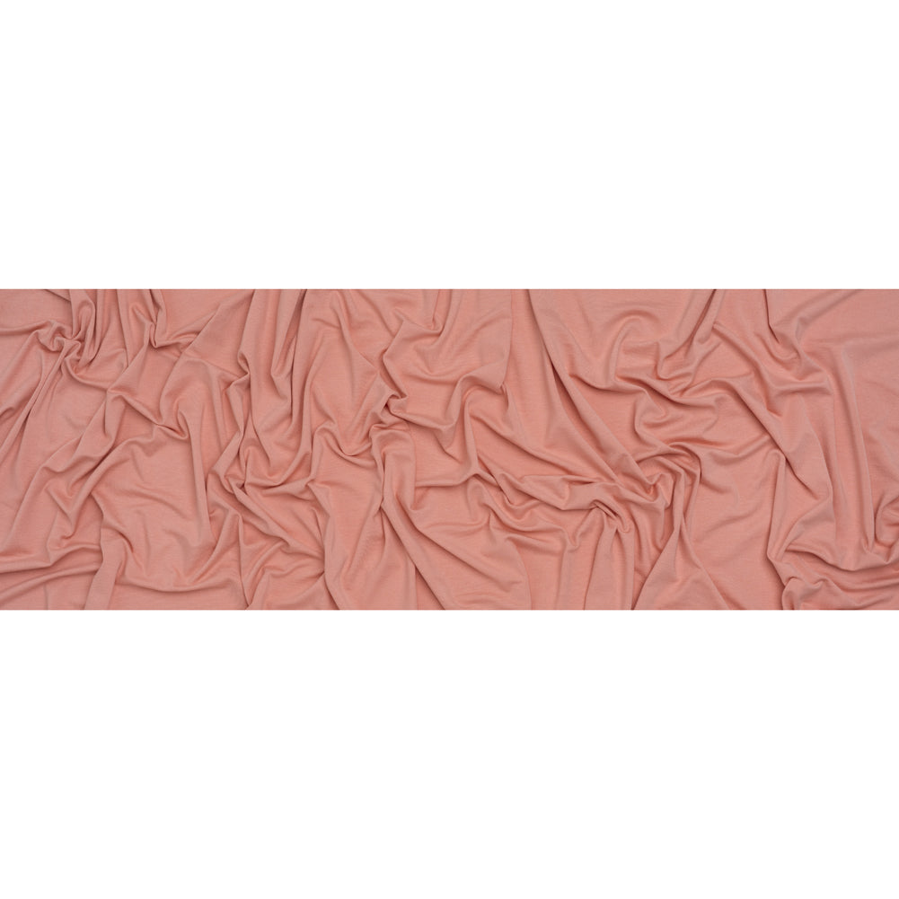 Stretch Viscose Jersey - Peony Pink - Designer Deadstock