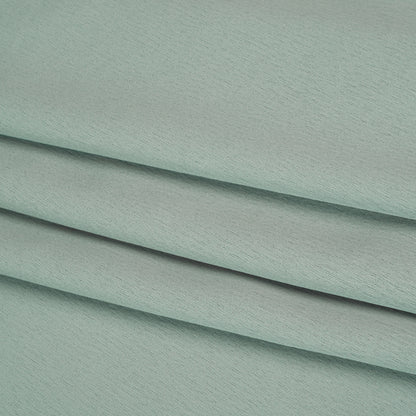 Polyester Crepe Back Satin - Celadon Green - Designer Deadstock