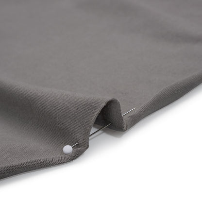 Cotton Jersey - Gray - Designer Deadstock