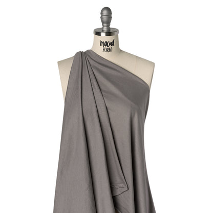 Cotton Jersey - Gray - Designer Deadstock