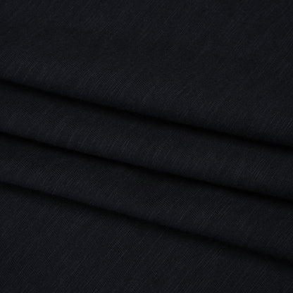 Cotton Jersey - Inkwell Navy - Designer Deadstock