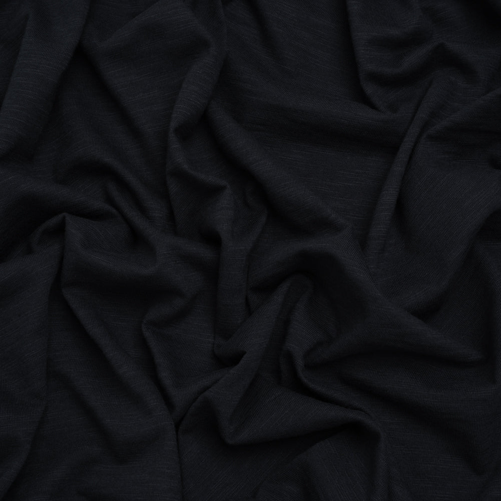 Cotton Jersey - Inkwell Navy - Designer Deadstock