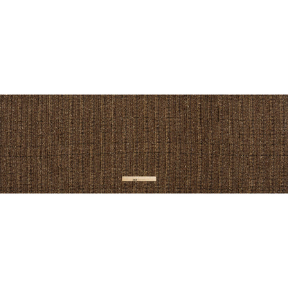 Metallic Polyester and Wool Tweed - Brown and Gold - Full
