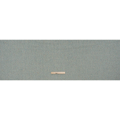 Wool Blend Chevron Twill Tweed with Clear Baby Sequins - Sky Blue and White with Rainbow Flecks - Full
