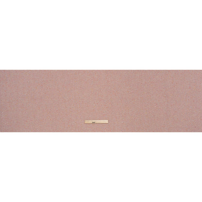 Wool Blend Chevron Twill Tweed with Clear Baby Sequins - Pink and White with Rainbow Flecks - Full