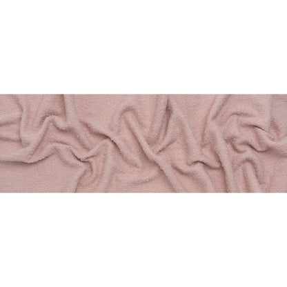 Wool Blend Boucle Tweed - Dusty Pink - Full