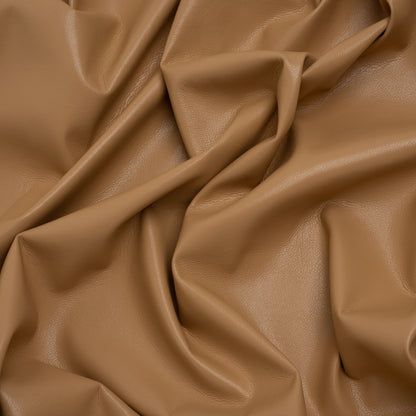 Buttery Faux Leather with Brushed Suede-like Backing - Sand - Veronica Collection
