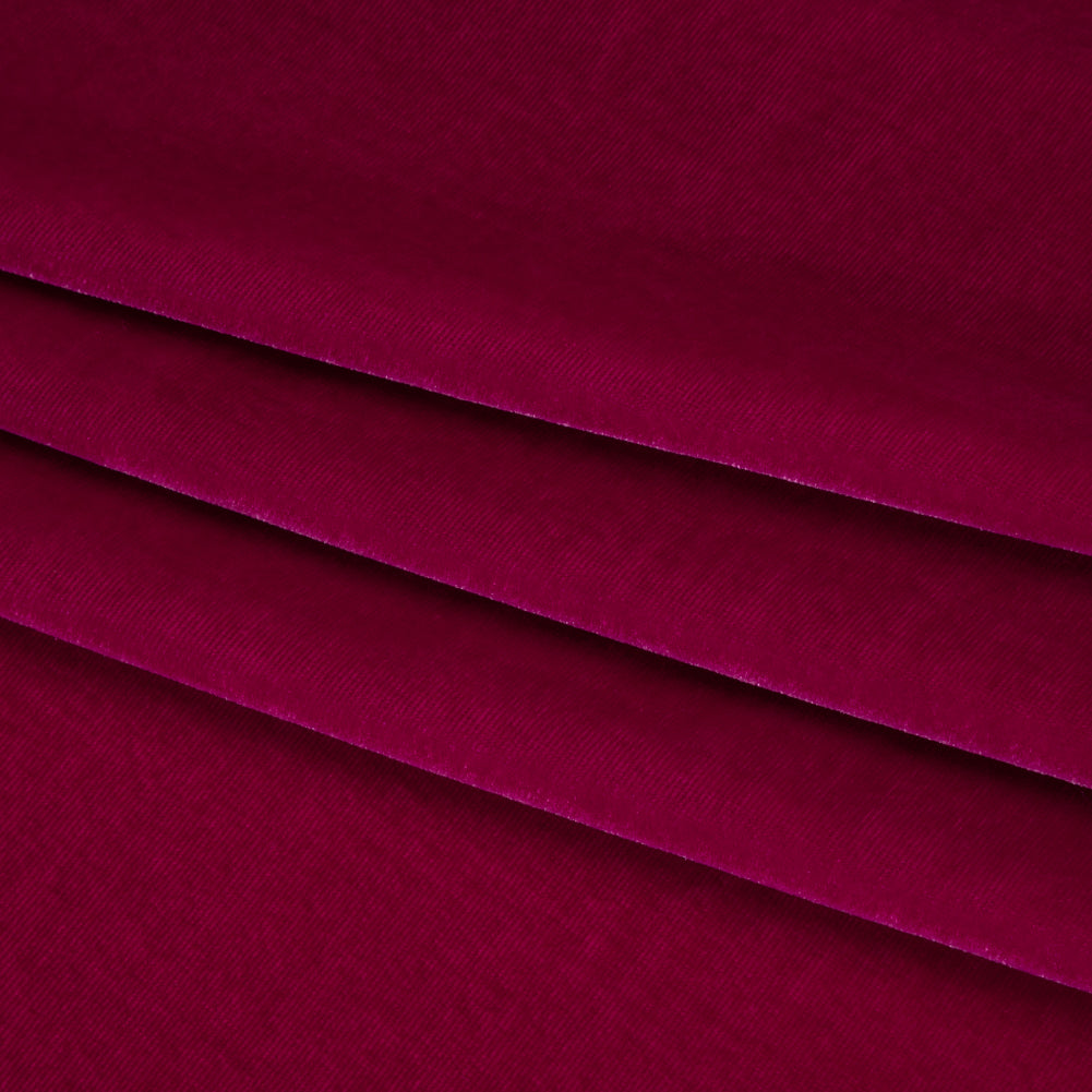 Rayon-Silk Velvet - Magenta - Cicero Collection Folded
