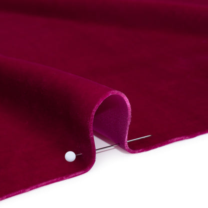 Rayon-Silk Velvet - Magenta - Cicero Collection Detail