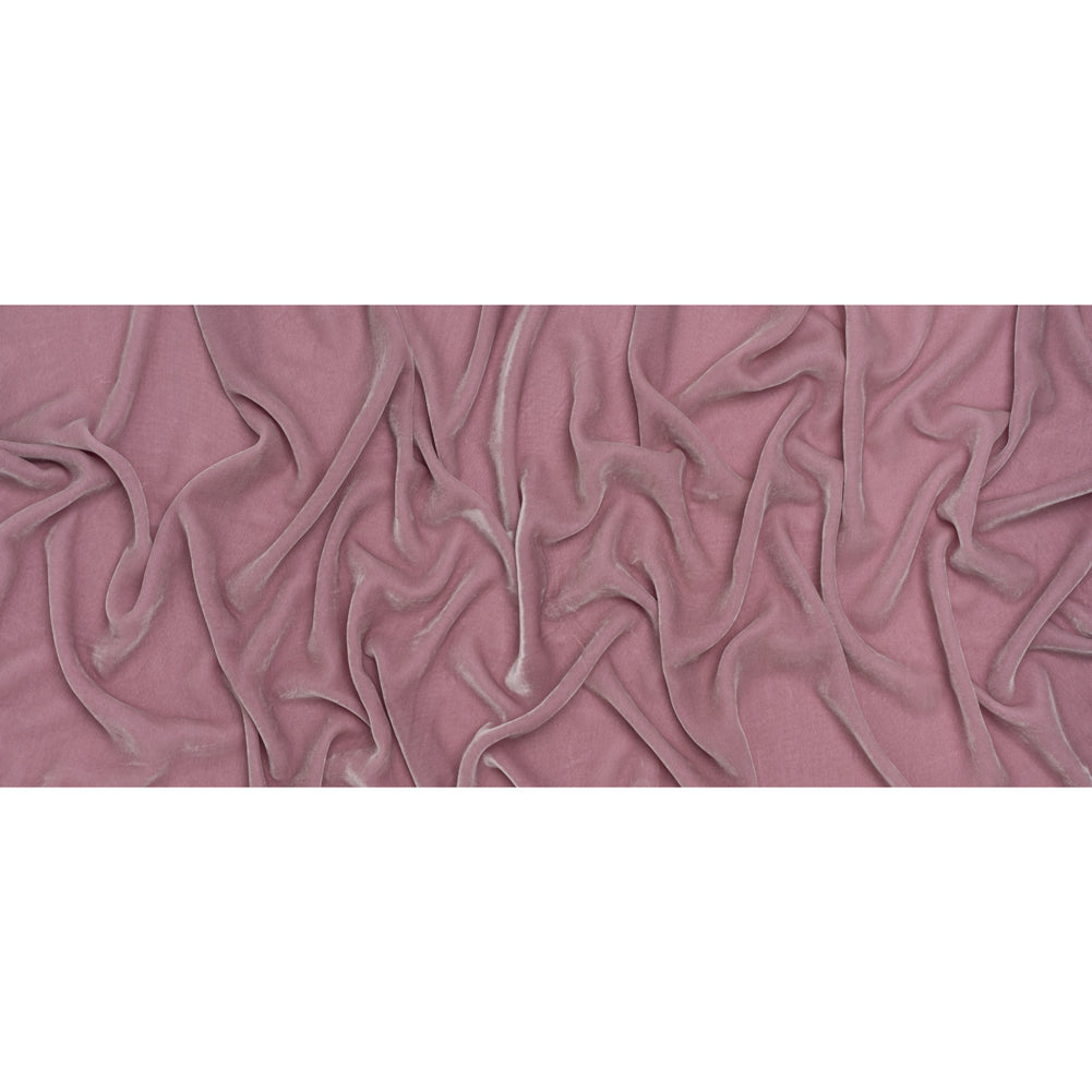 Rayon-Silk Velvet - Dusty Rose - Cicero Collection - Full