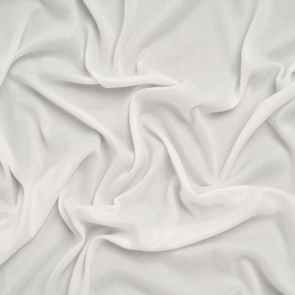 Knit Polyester Lining 70 Denier - Ivory - Designer Deadstock
