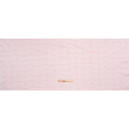 Embroidered Eyelet Cotton Voile - Baby Pink All-Over Flowers - Naomi Collection